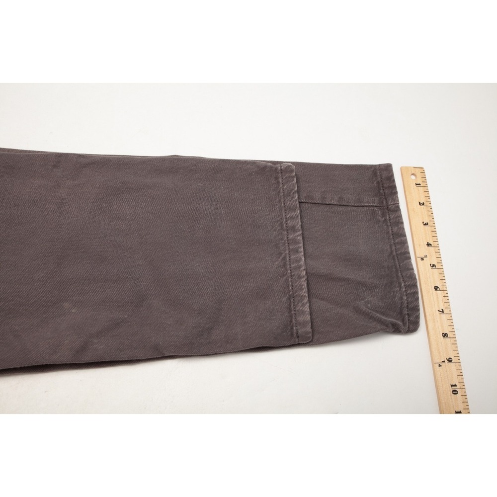Levi's 505 Regular Fit Jeans Mens 34x32 Actual 32x31 Gray Denim Straight Leg - Picture 10 of 12